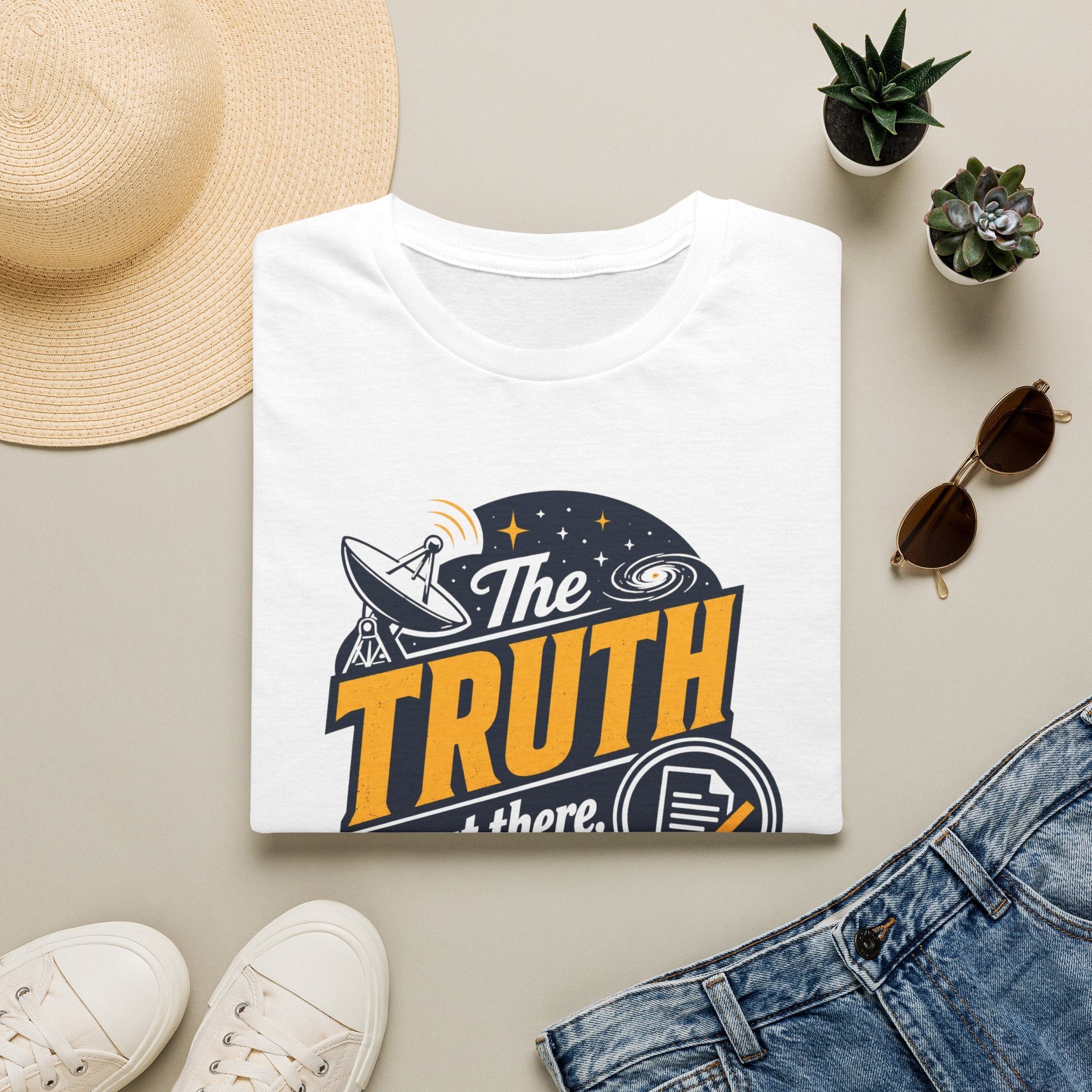 Truth Is Out There T-Shirt — UFO Conspiracy Graphic Tee