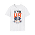 Heavy Lift Rocket T-Shirt — Retro Space Launch Graphic Tee