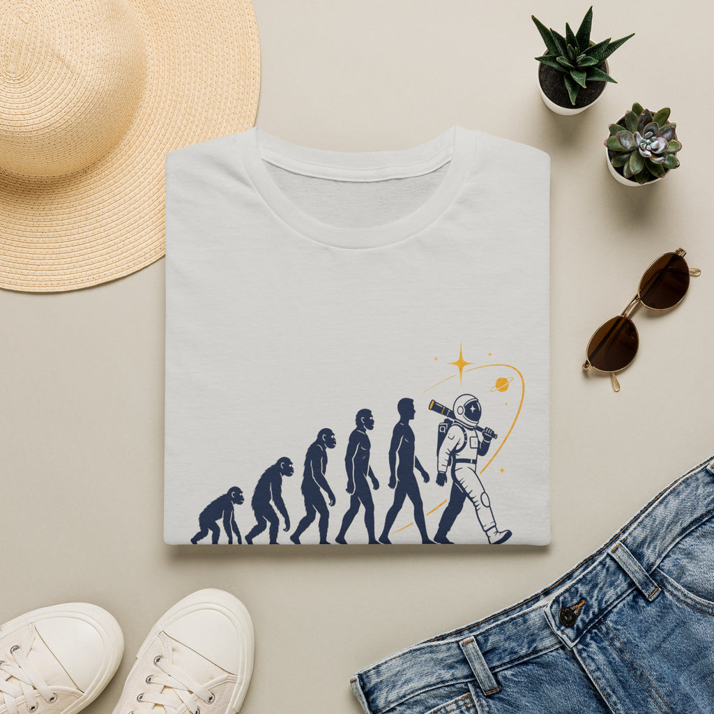 Evolution to Astronaut T-Shirt — Funny Space Exploration Tee
