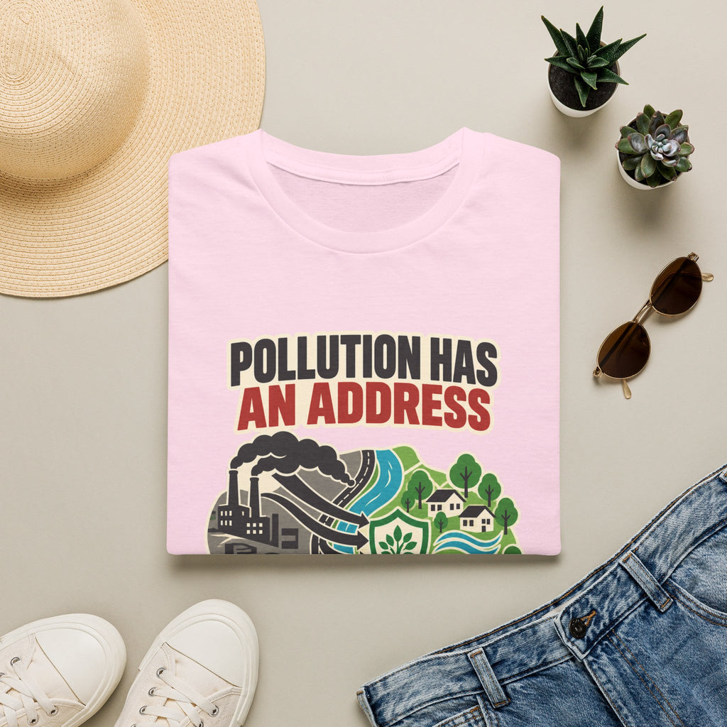 Pollution Has An Address Environmental Justice Tee