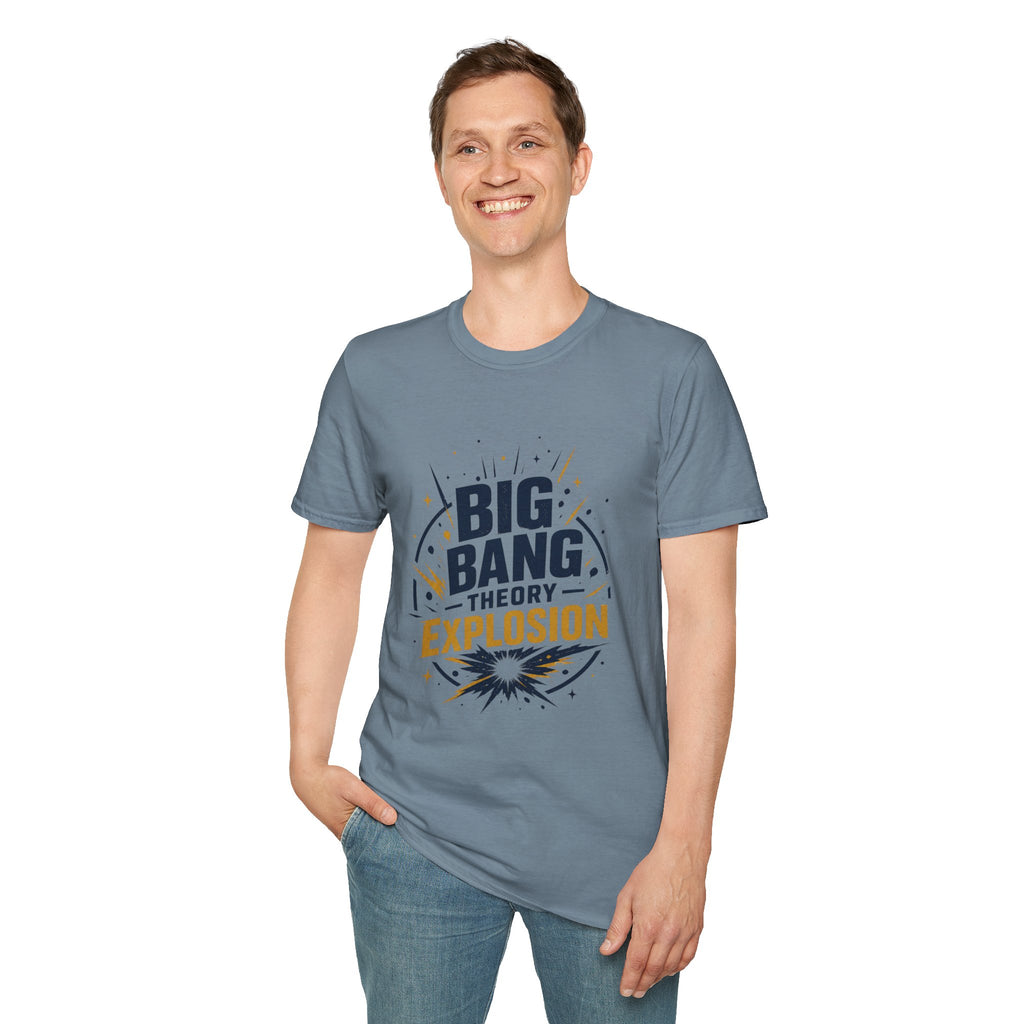 Big Bang Theory Explosion T-Shirt — Science Nerd Graphic Tee