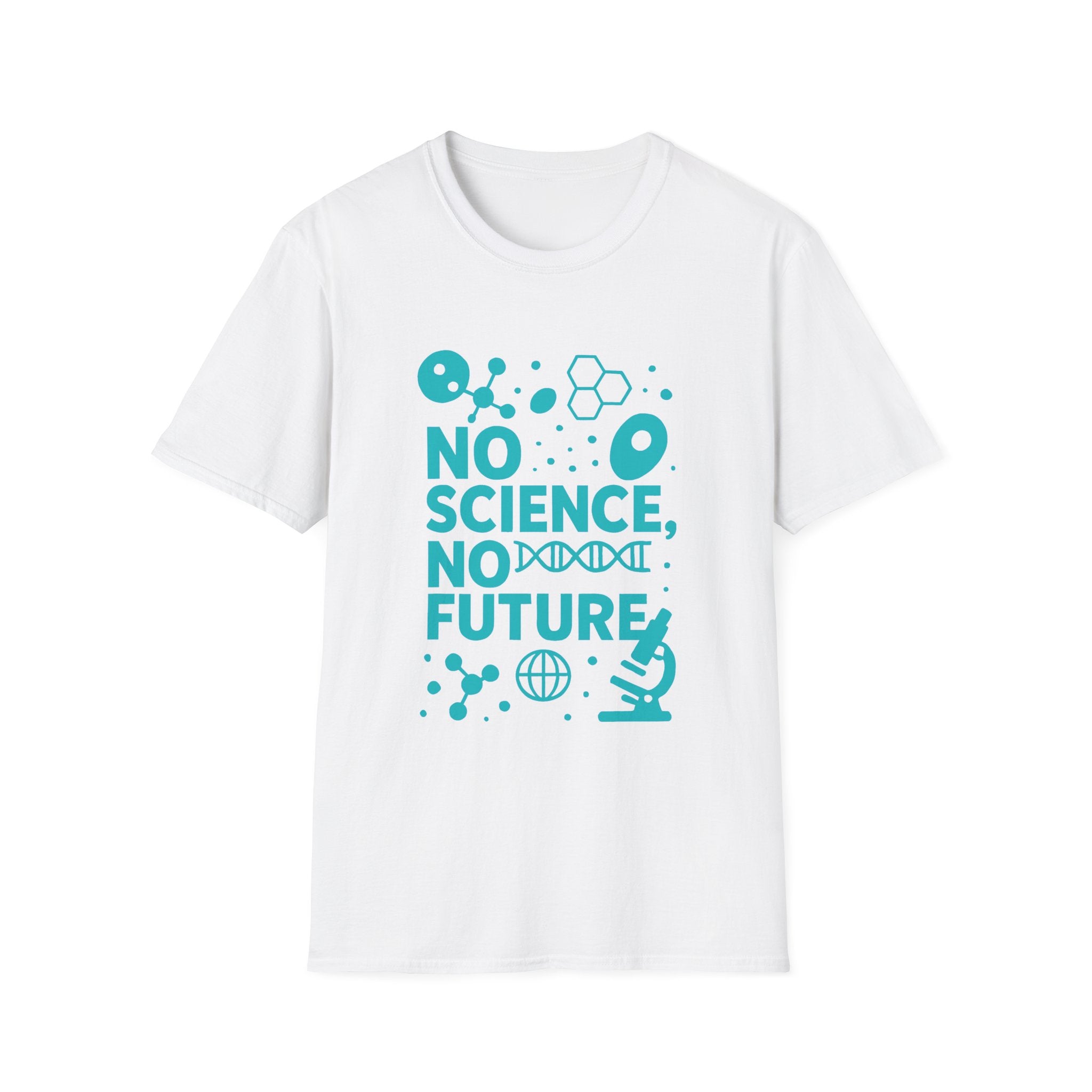 No Science No Future Unisex Softstyle T-Shirt