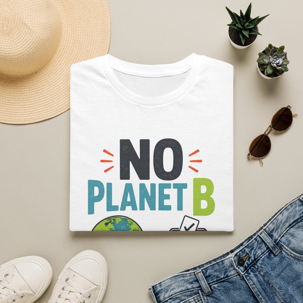 No Planet B T-Shirt — Eco Activist Climate Change Tee