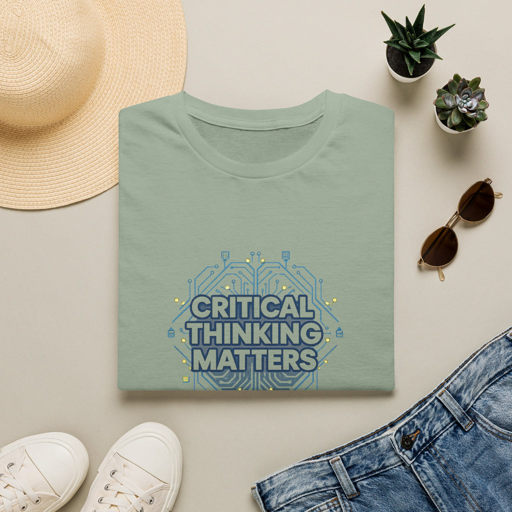 Critical Thinking Matters T-Shirt — STEM Circuit Design Tee