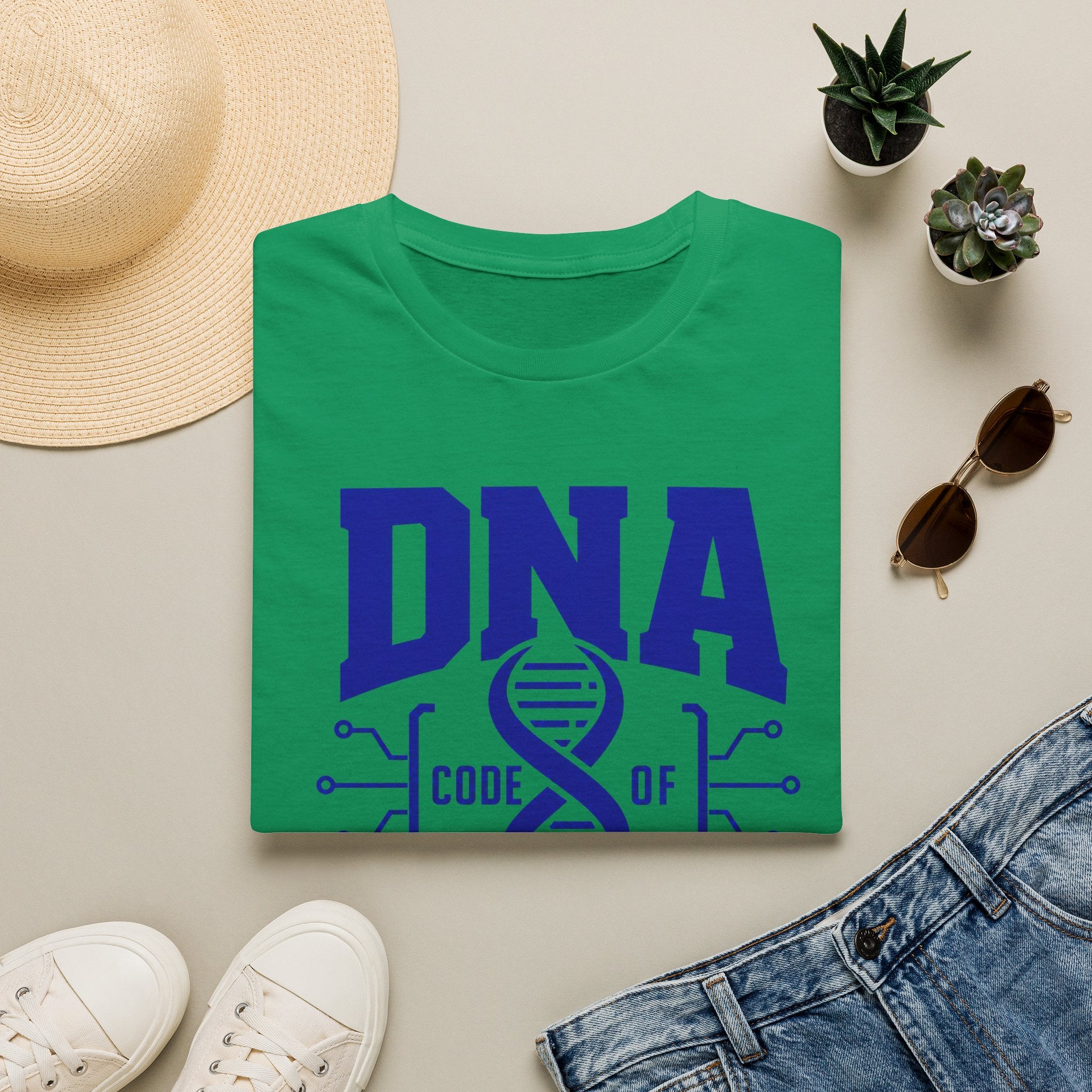 DNA Code of Life T-Shirt — Genetics Science Graphic Tee