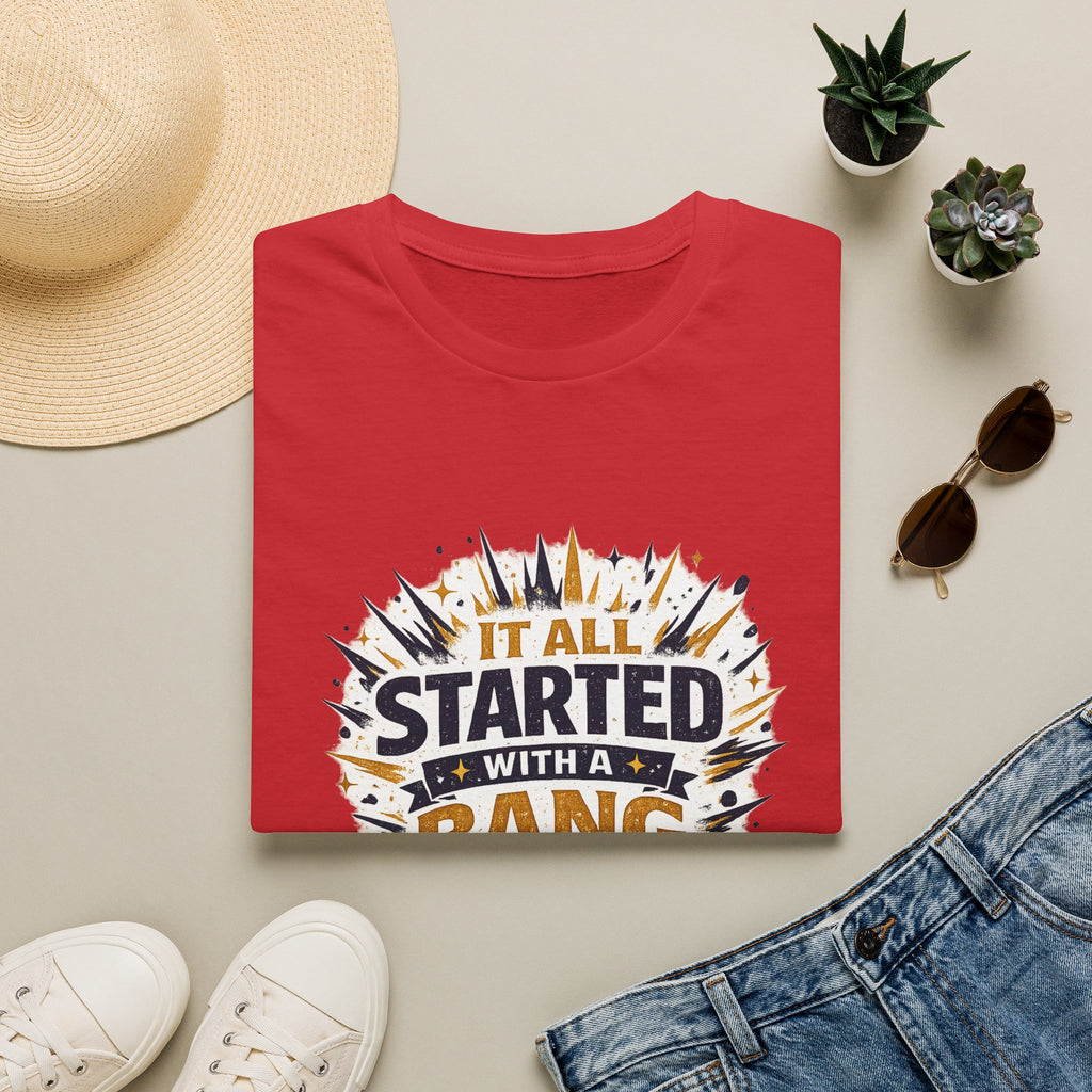 "It All Started With a Bang" Space Graphic Tee