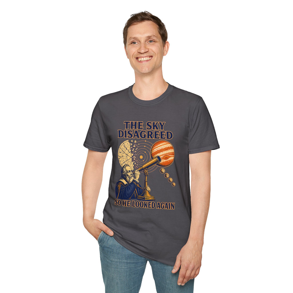 “The Sky Disagreed” Telescope Astronomer Graphic Tee