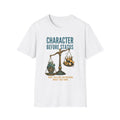 Character Before Status T-Shirt — Scales & Crown Inspirational Graphic Tee