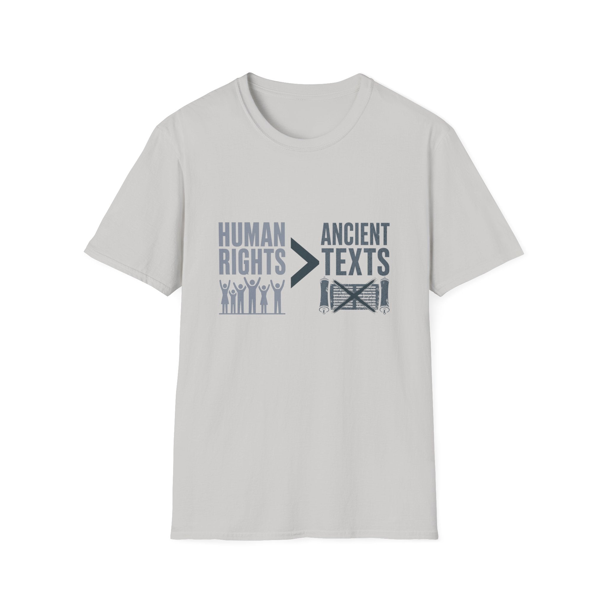 Human Rights Ancient Texts Unisex Softstyle T-Shirt