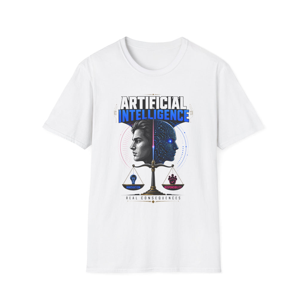 Artificial Intelligence T-Shirt — Futuristic Tech Graphic Tee