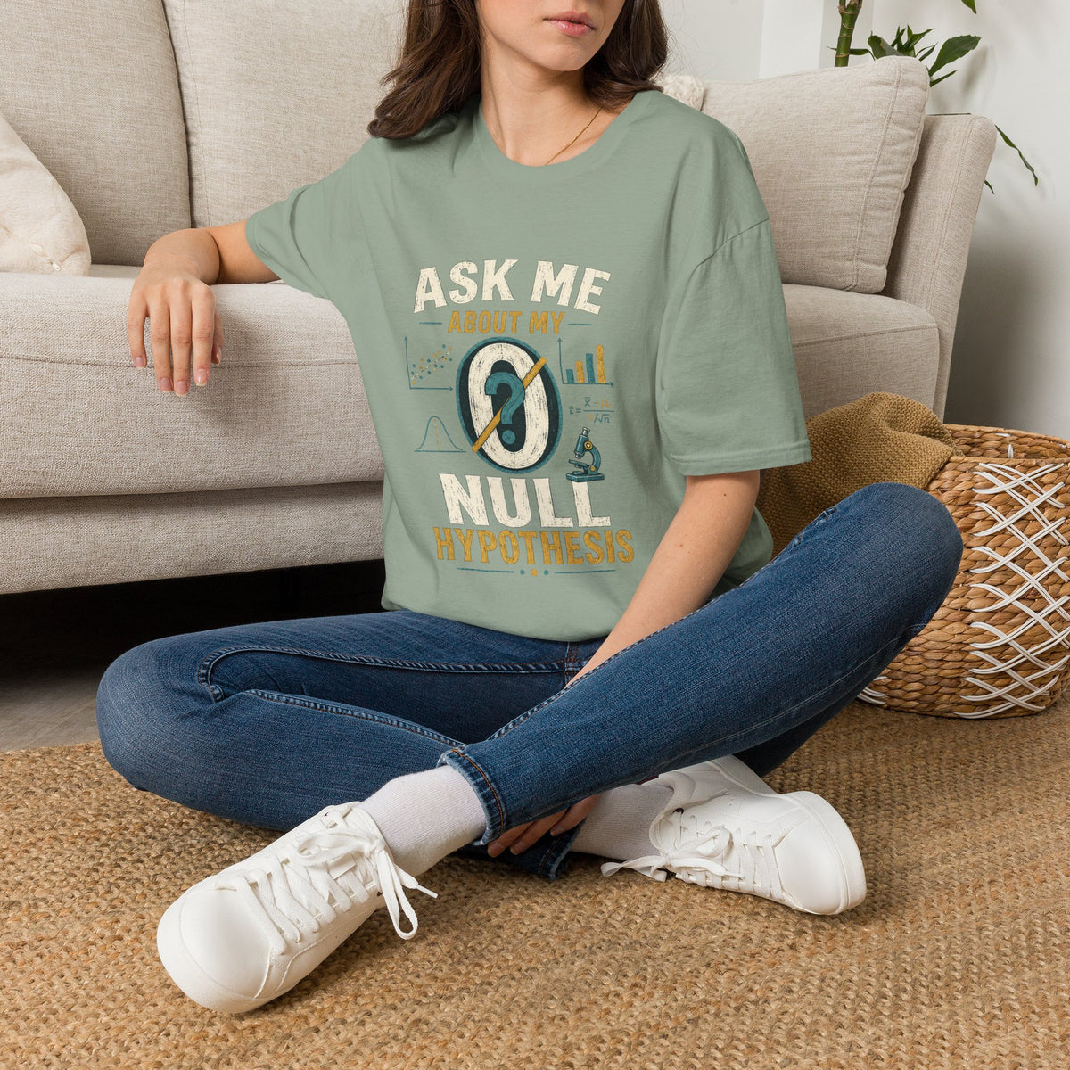 Ask Me About My Null Hypothesis T-Shirt
