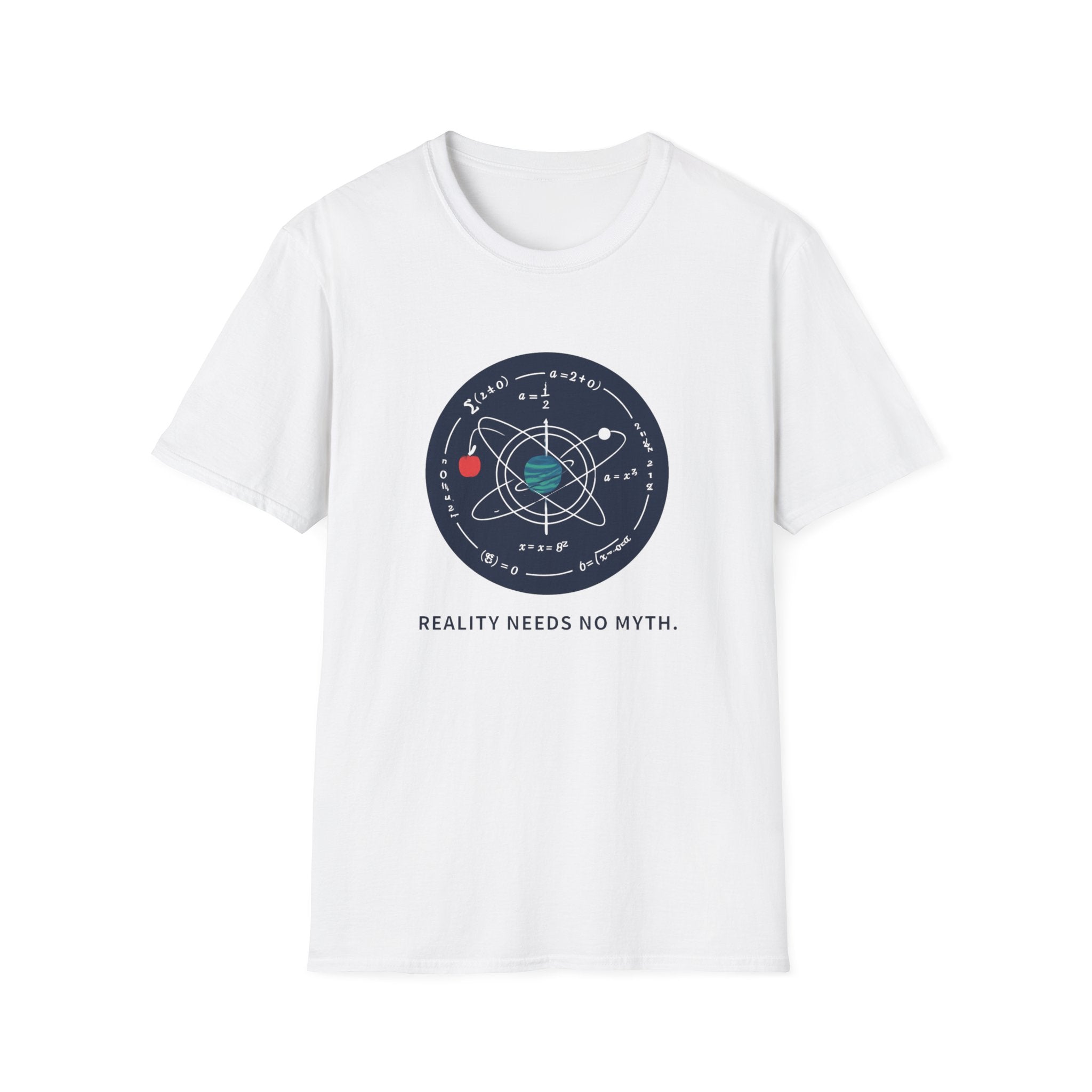 Reality Needs No Myth Unisex Softstyle T-Shirt
