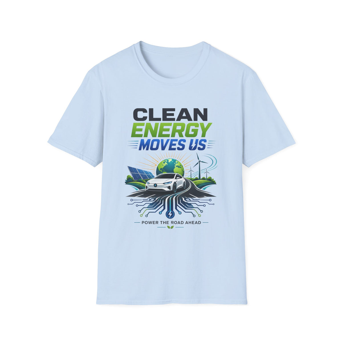 Clean Energy Moves Us T‑Shirt