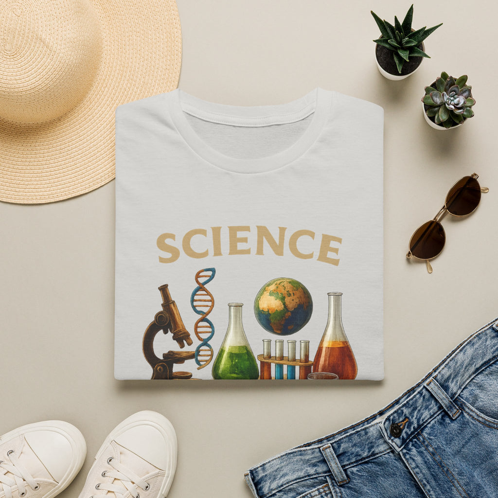 Science Graphic T-Shirt — 'Science: Just the Facts, Please' Casual Tee