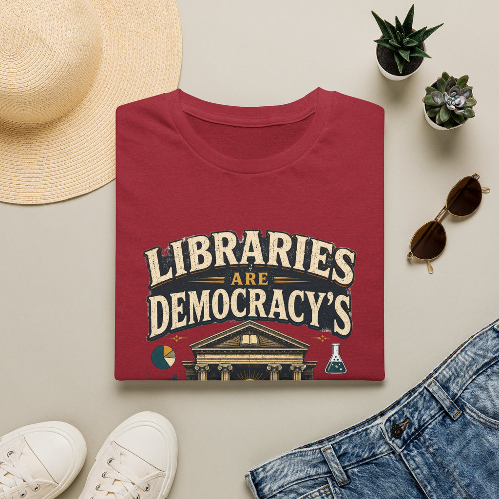 Libraries Are Democracy’s Lab T‑Shirt