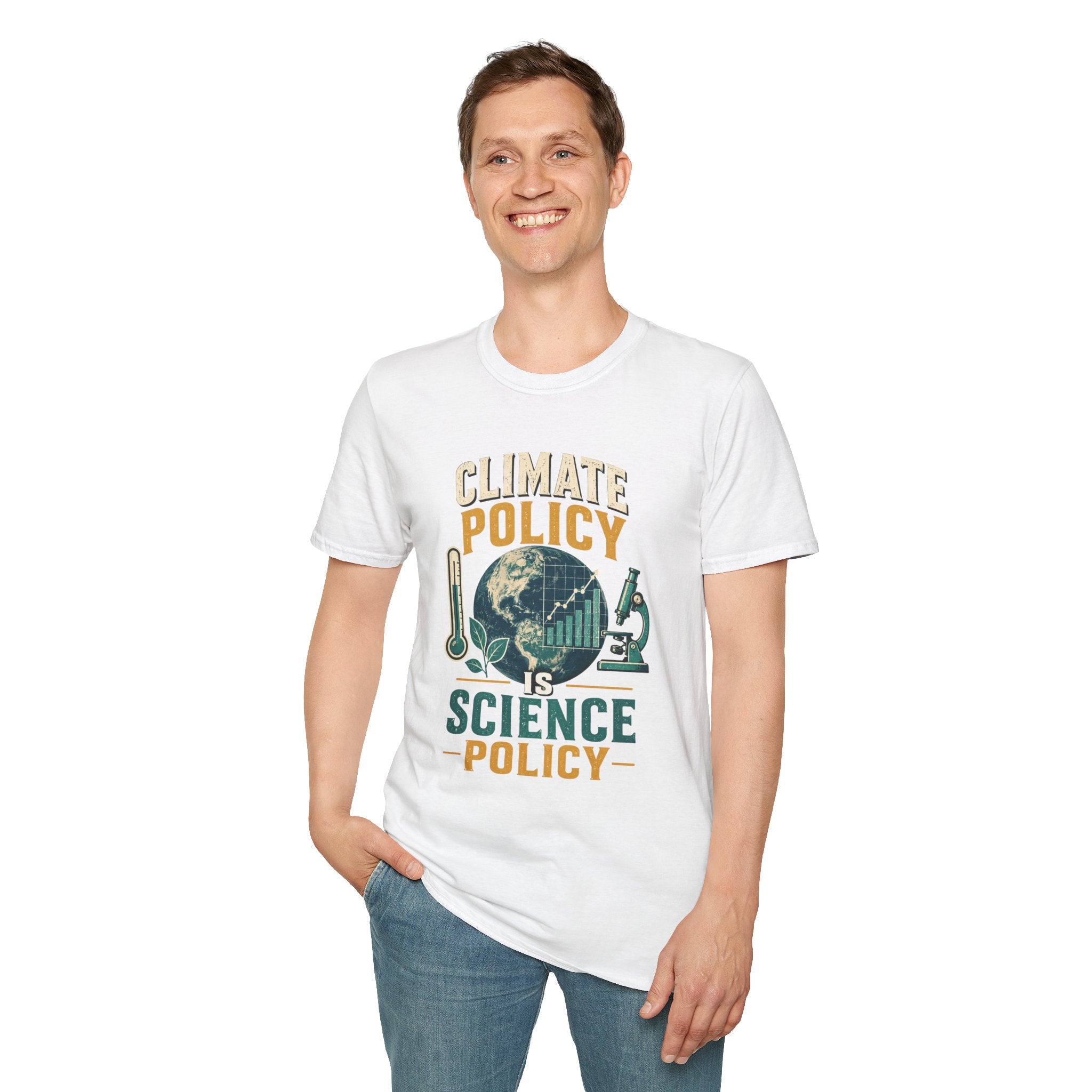 Climate Policy Tee — "Climate Policy Is Science Policy" Graphic T-Shirt