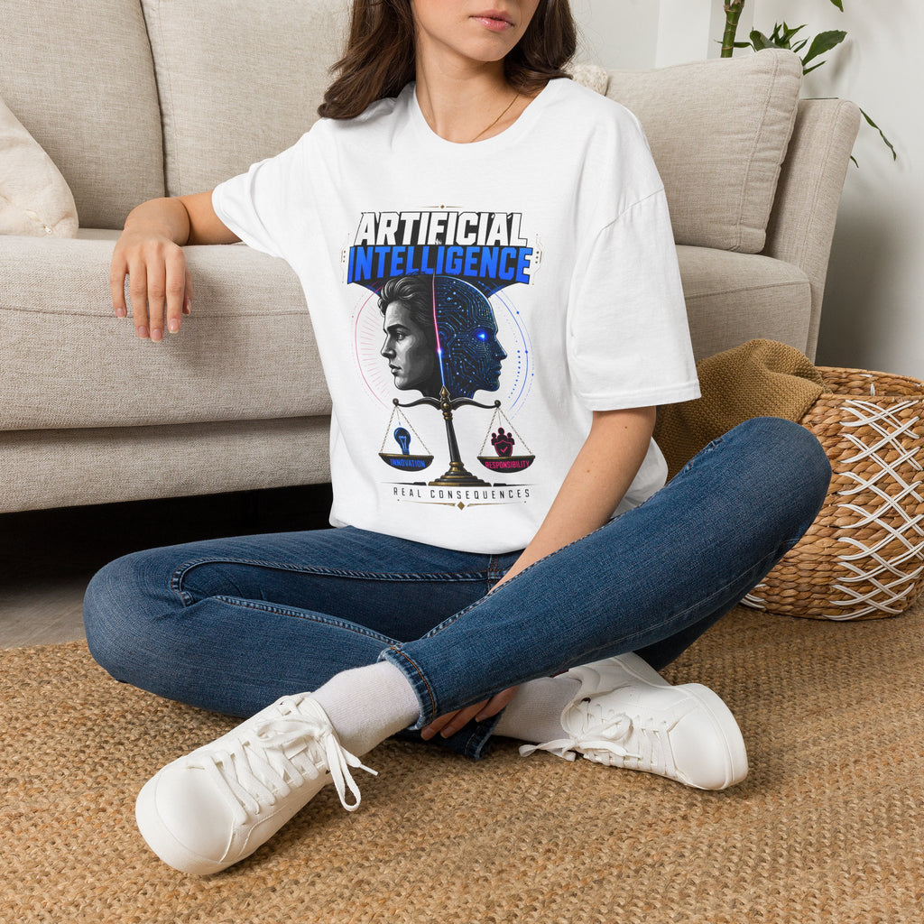 Artificial Intelligence T-Shirt — Futuristic Tech Graphic Tee