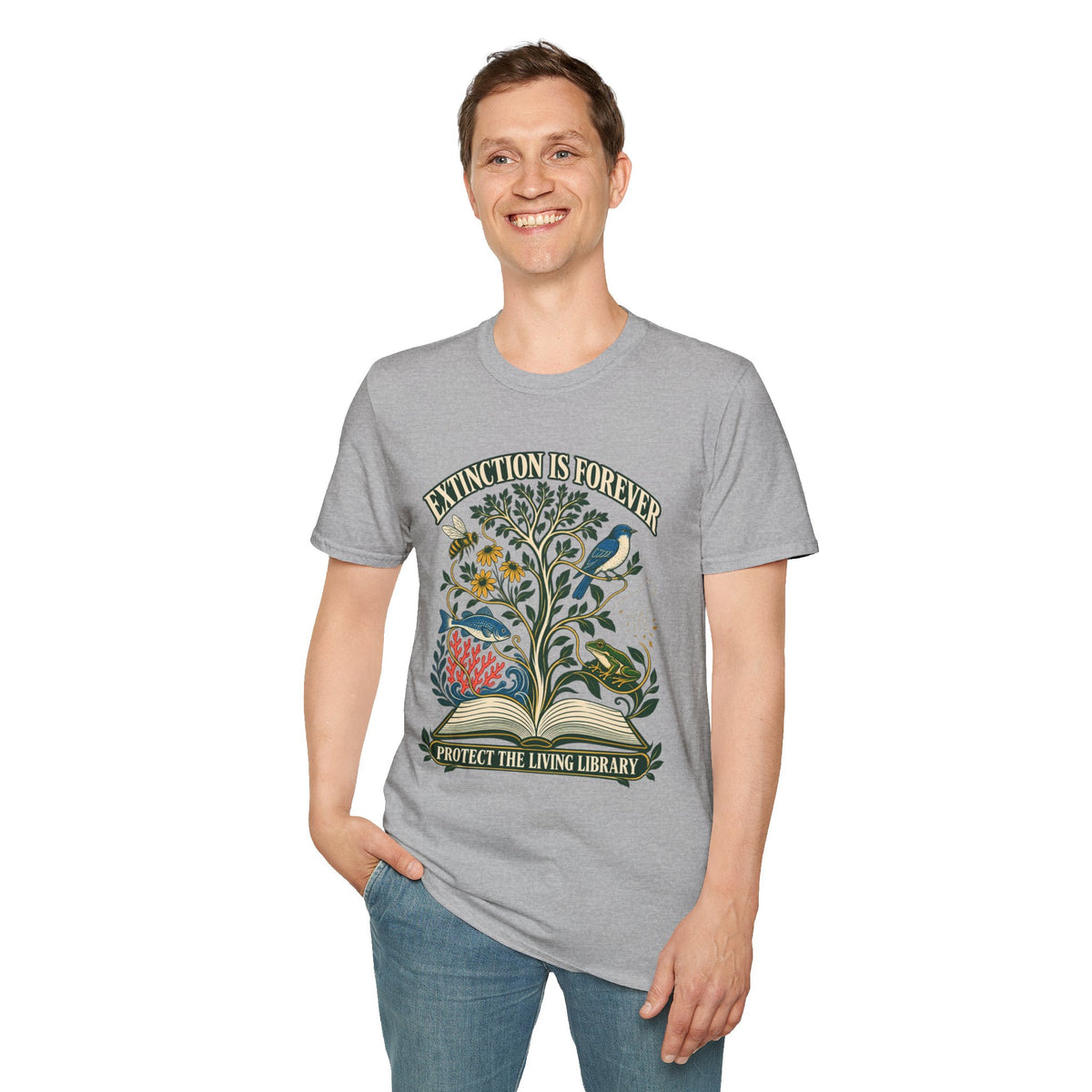 "Extinction Is Forever" Nature Conservation Graphic Tee