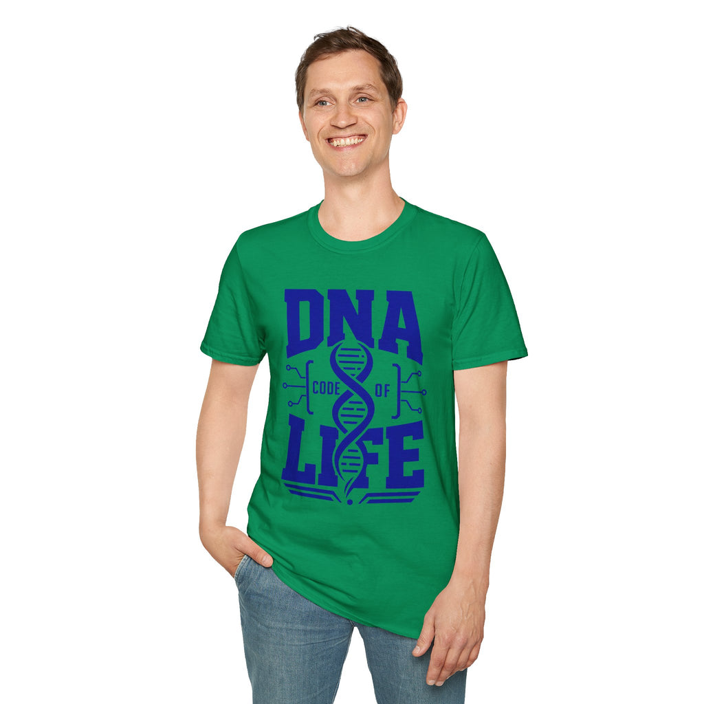DNA Code of Life T-Shirt — Genetics Science Graphic Tee