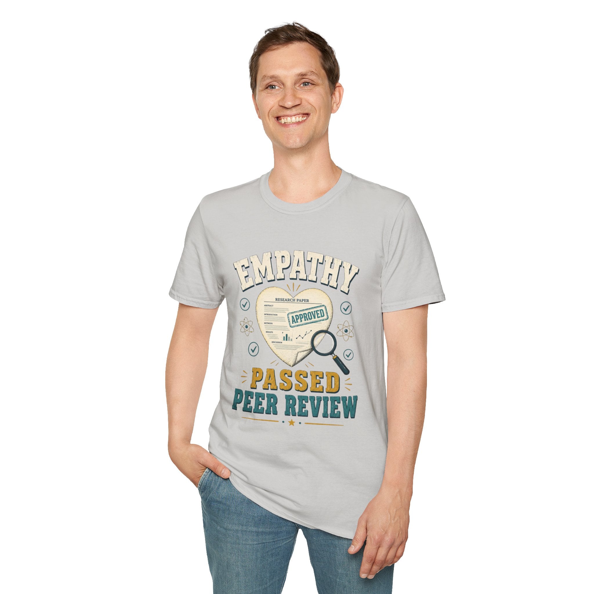Empathy Passed Peer Review T-Shirt — 'Empathy Approved' Medical / Counseling Tee