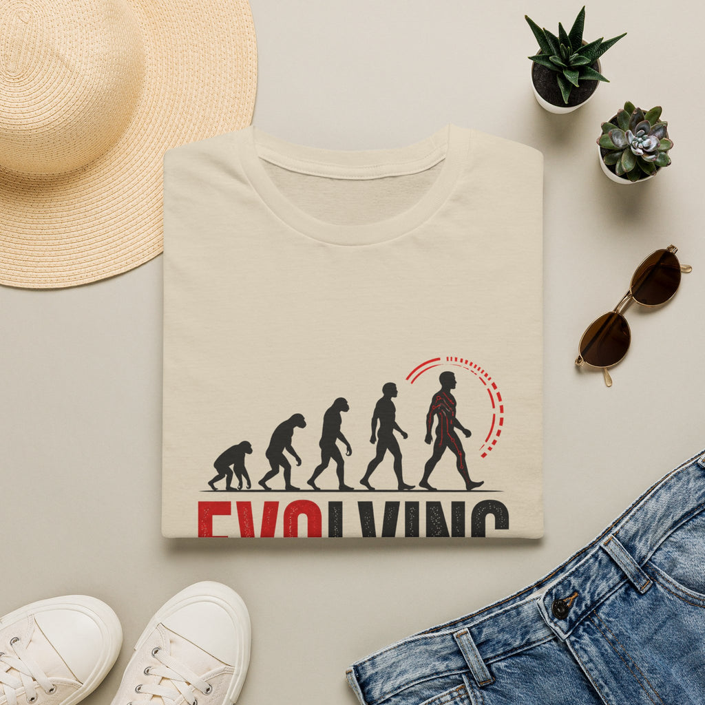 Evolving Please Wait T-Shirt — Evolution Graphic Tee