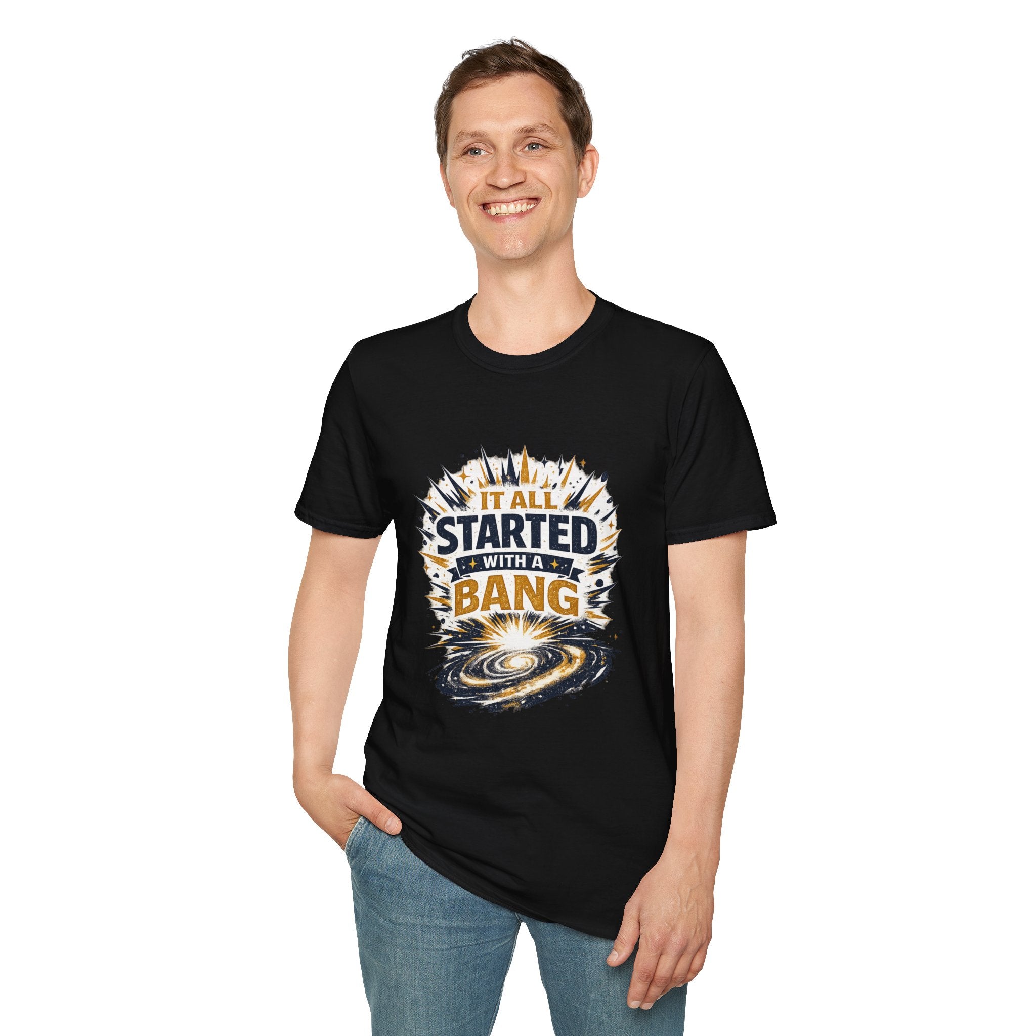 "It All Started With a Bang" Space Graphic Tee