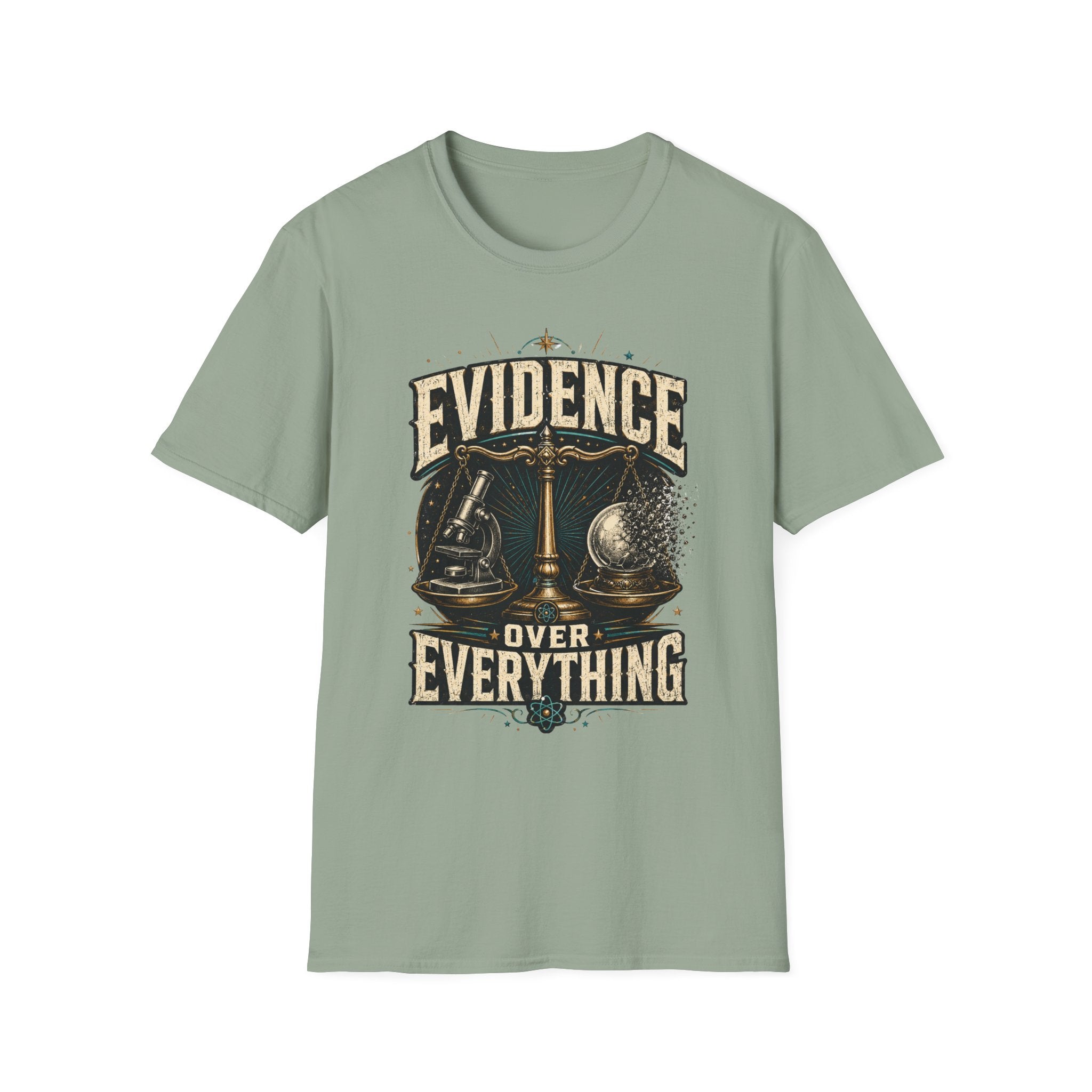 Evidence Over Everything T-Shirt — Forensic & Investigator Tee