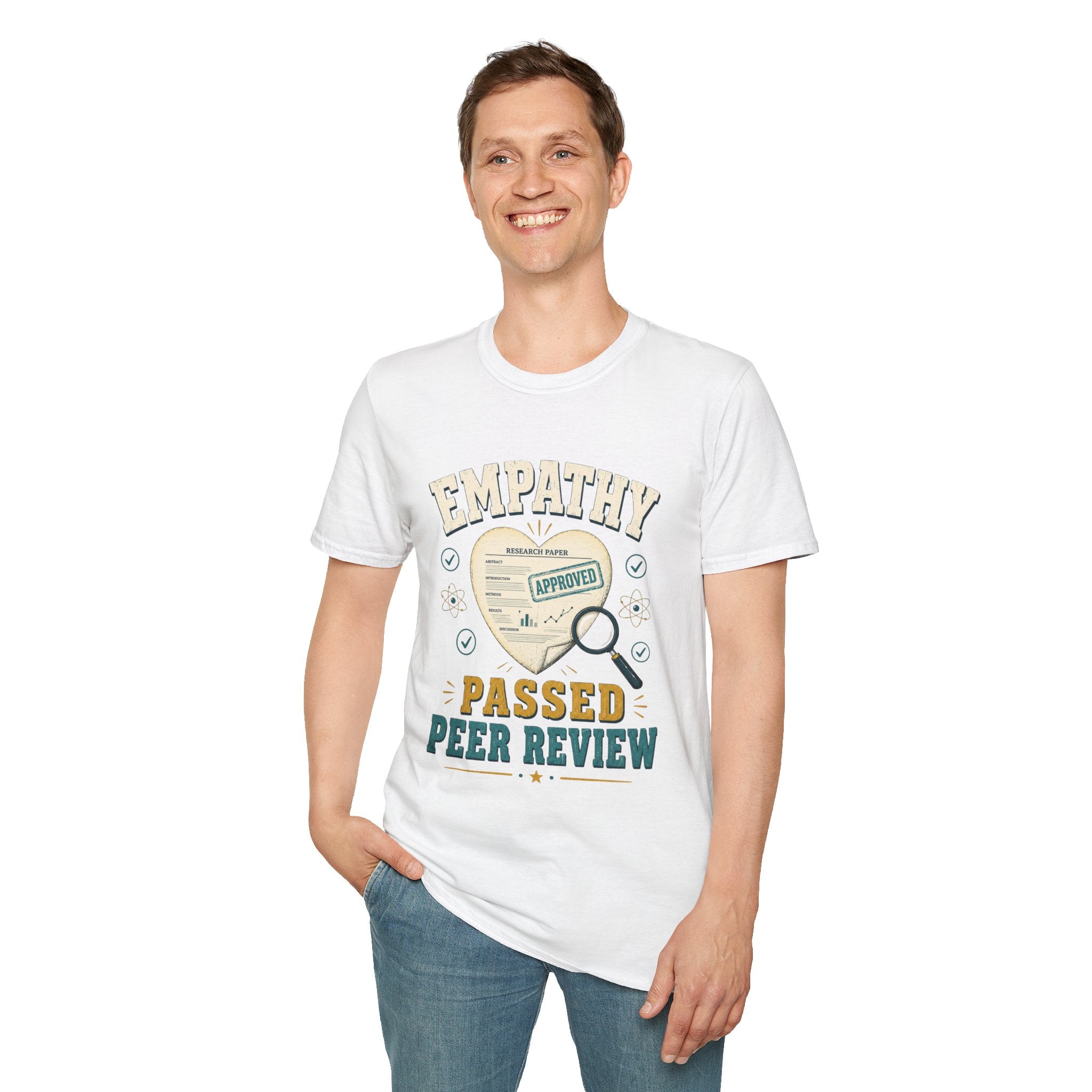 Empathy Passed Peer Review T-Shirt — 'Empathy Approved' Medical / Counseling Tee