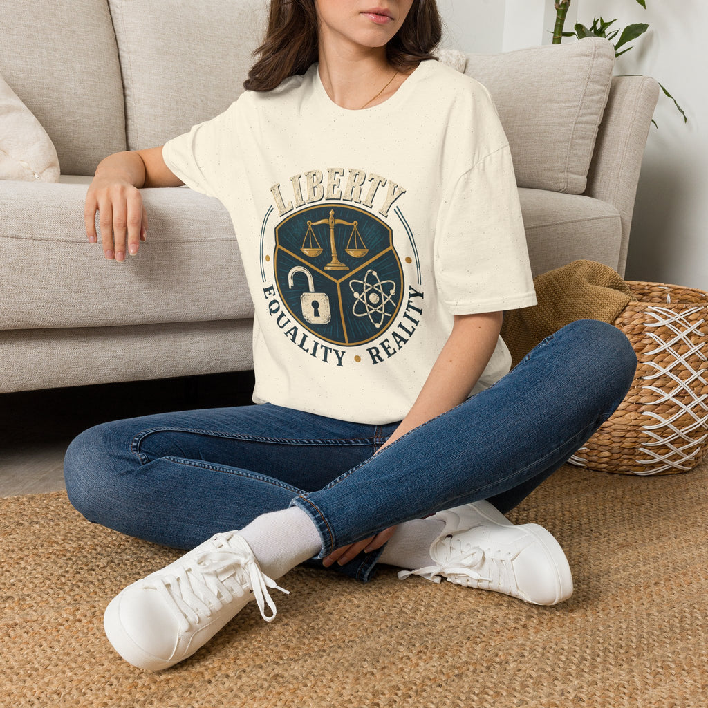 Liberty Scales T-Shirt — Equality • Reality Graphic Tee