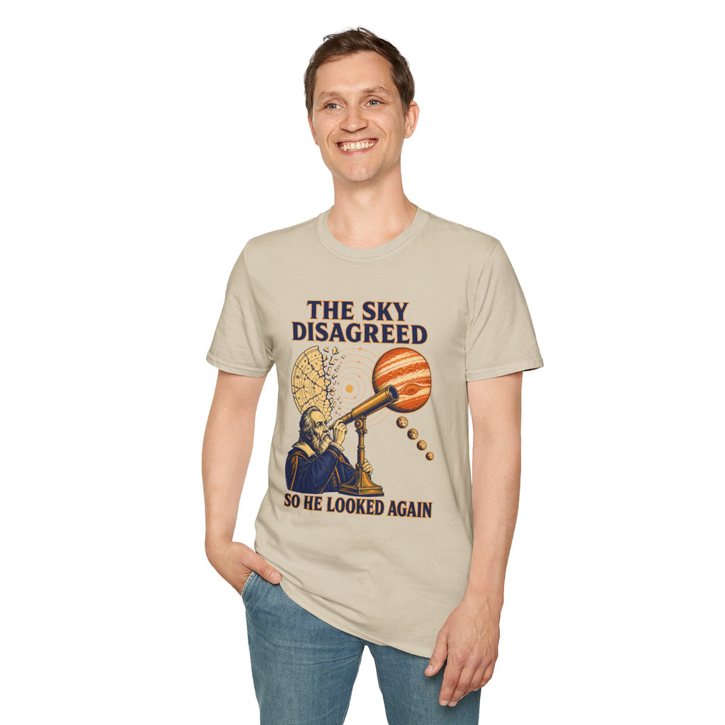 “The Sky Disagreed” Telescope Astronomer Graphic Tee