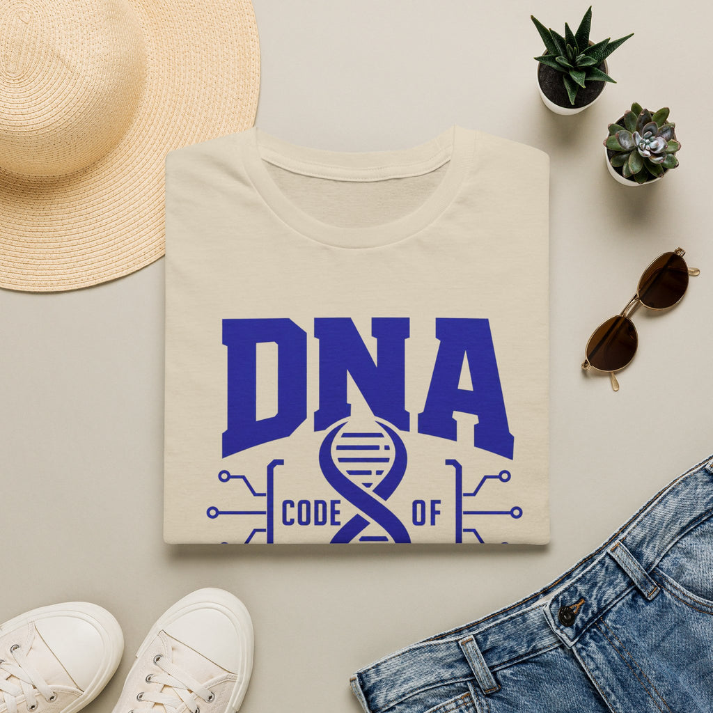 DNA Code of Life T-Shirt — Genetics Science Graphic Tee