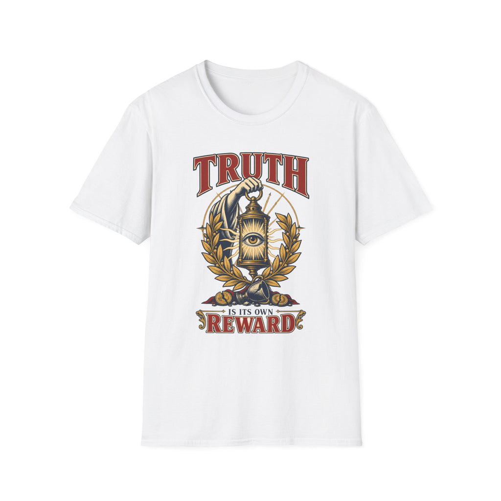 Truth Lantern T-Shirt — "Truth Is Its Own Reward" Vintage Graphic Tee
