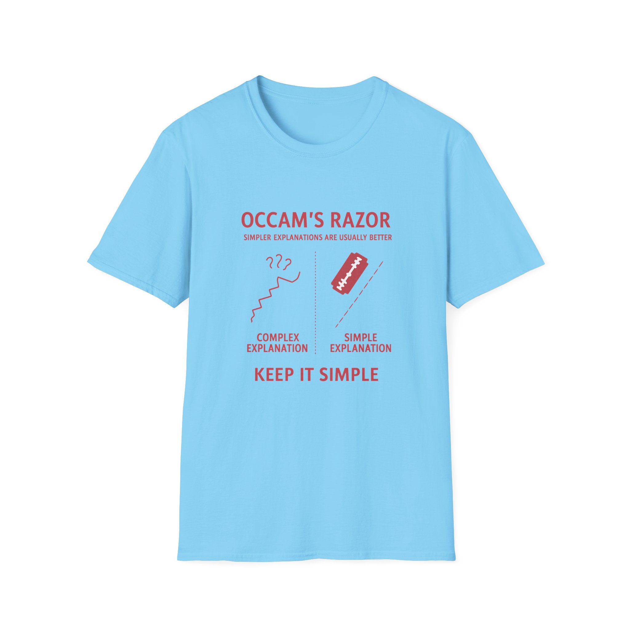 Occam's Razor Unisex Softstyle T-Shirt