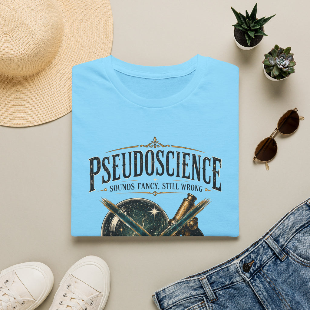 "Pseudoscience: Sounds Fancy, Still Wrong" Retro Science Graphic Tee