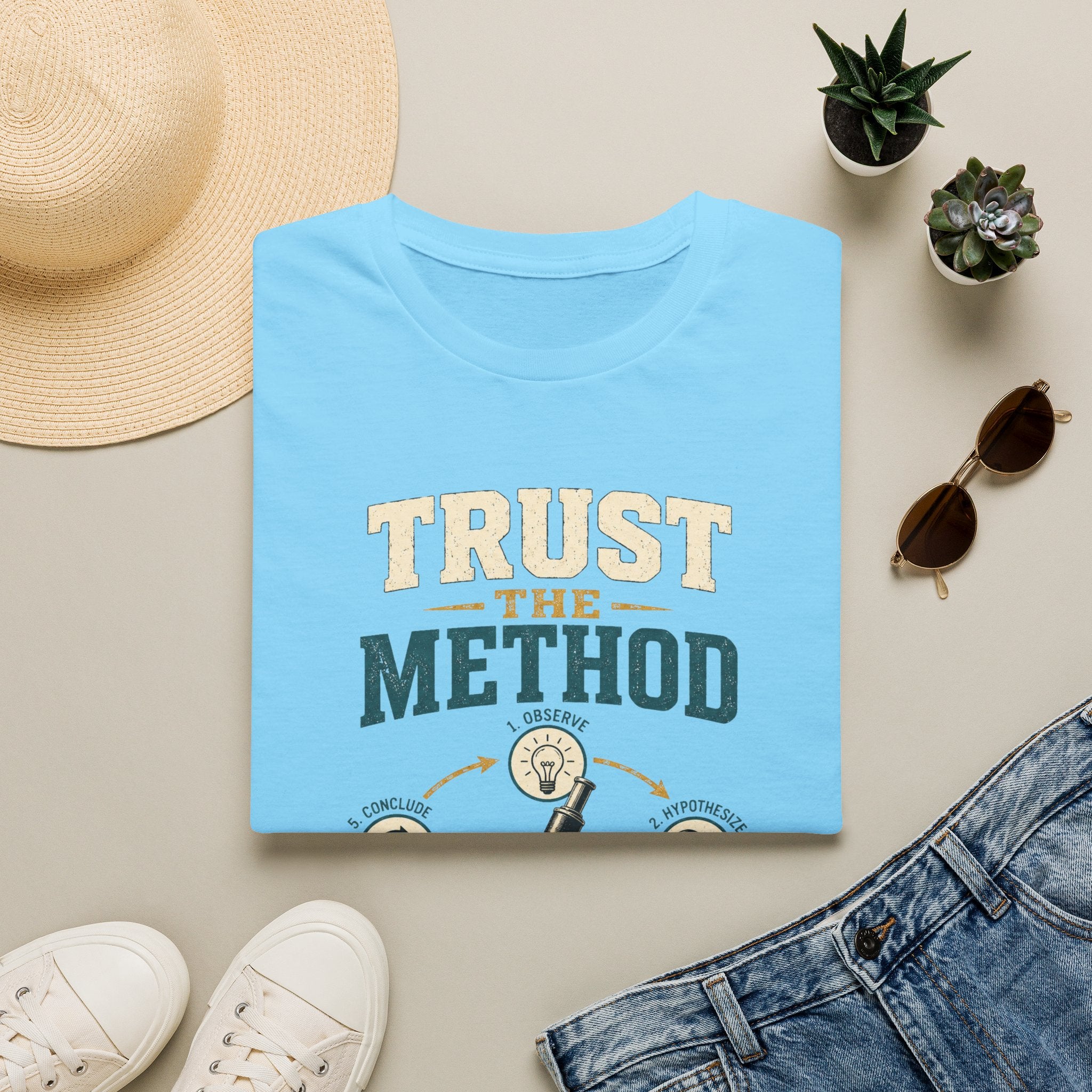 Trust The Method T-Shirt — Inspirational Science & Study Graphic Tee