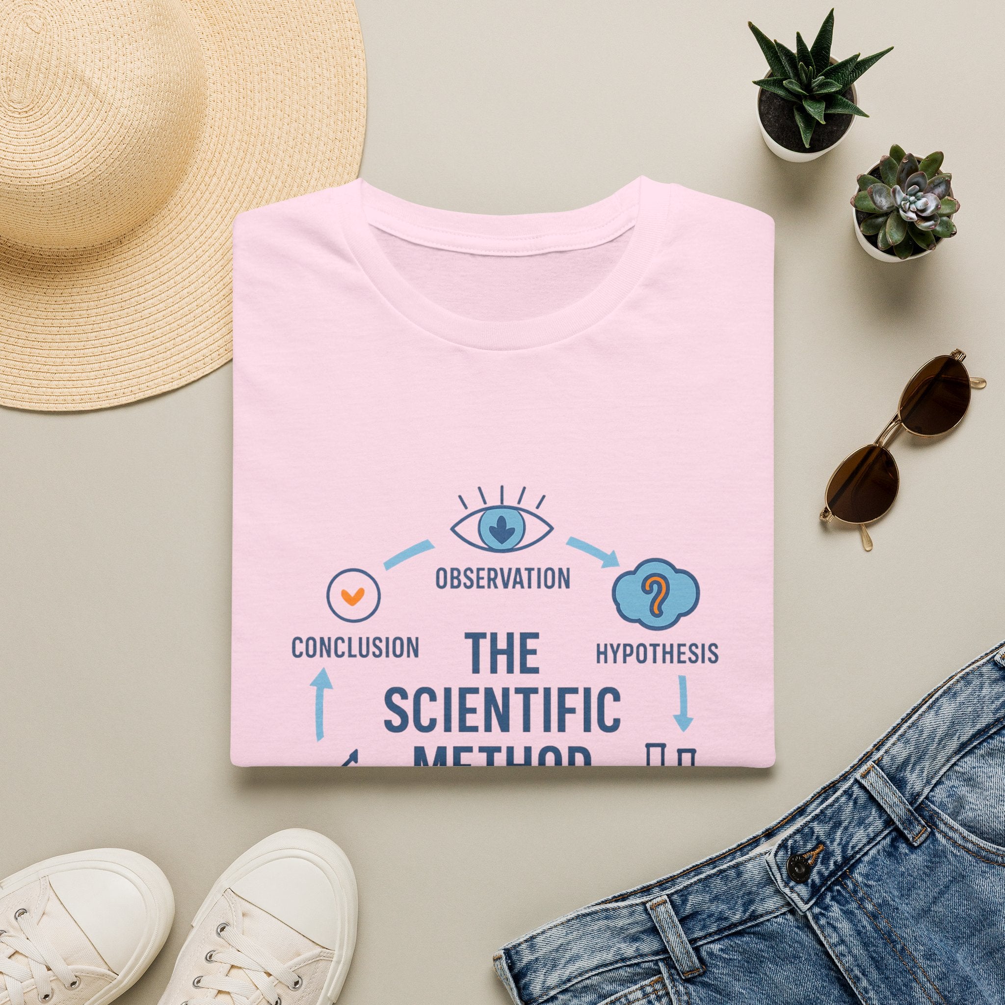 Scientific Method T-Shirt — Observation • Hypothesis • Experiment Graphic Tee