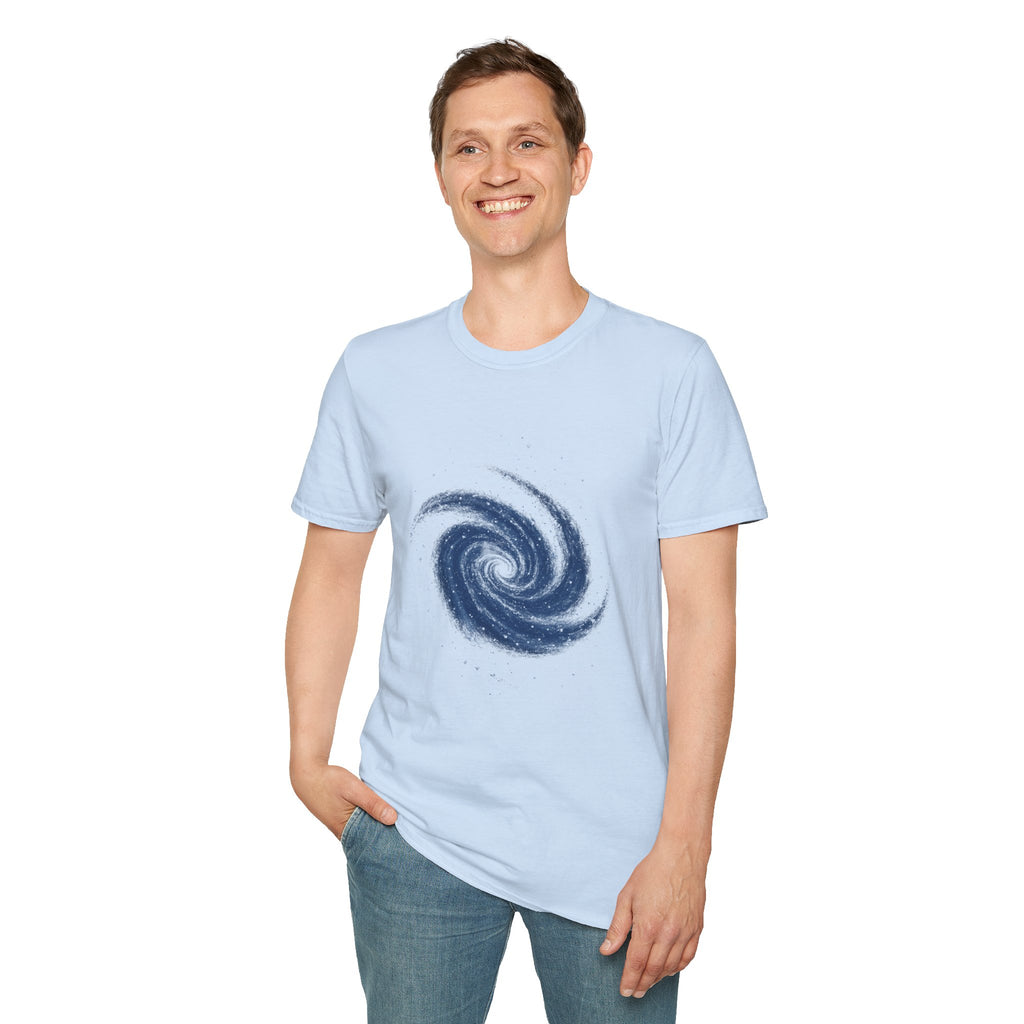 Galaxy Swirl T-Shirt — Cosmic Spiral Tee