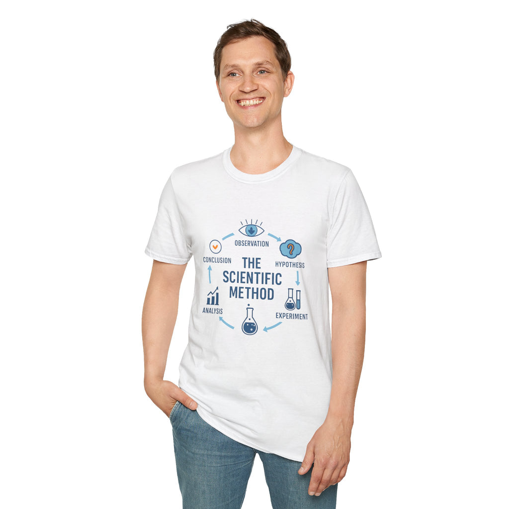Scientific Method T-Shirt — Observation • Hypothesis • Experiment Graphic Tee