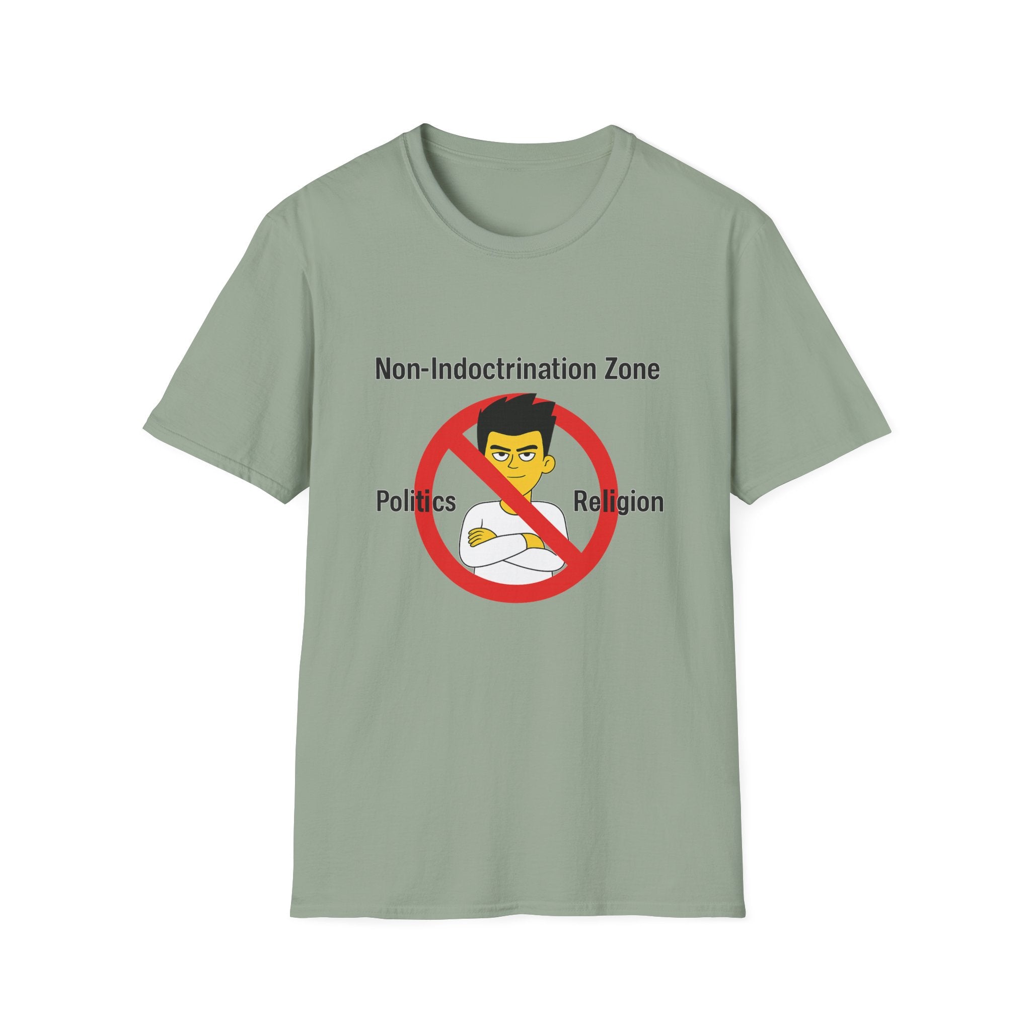 Non-Indoctrination Zone Unisex Softstyle T-Shirt