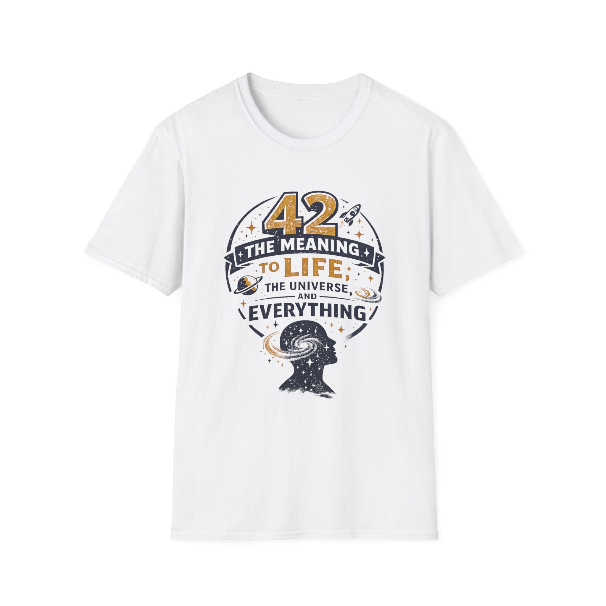 42 The Meaning of Everything Unisex Softstyle T-Shirt