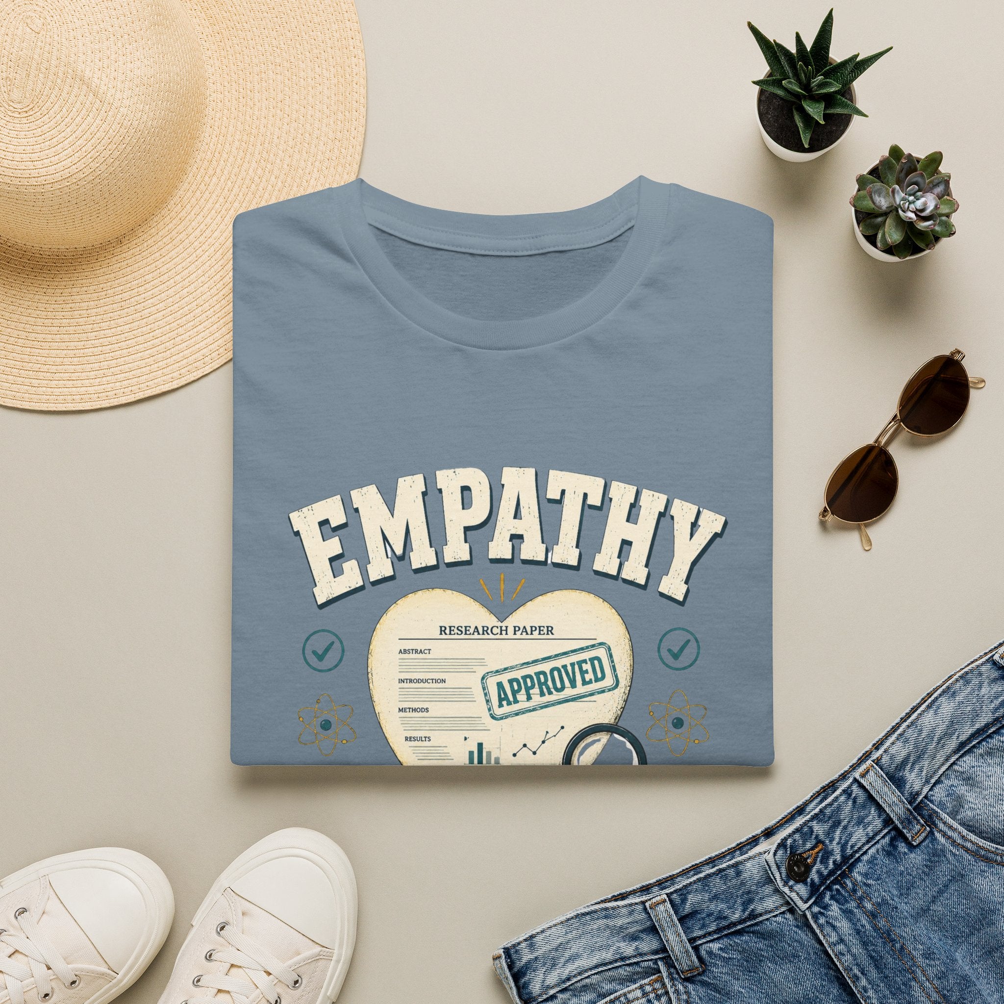 Empathy Passed Peer Review T-Shirt — 'Empathy Approved' Medical / Counseling Tee
