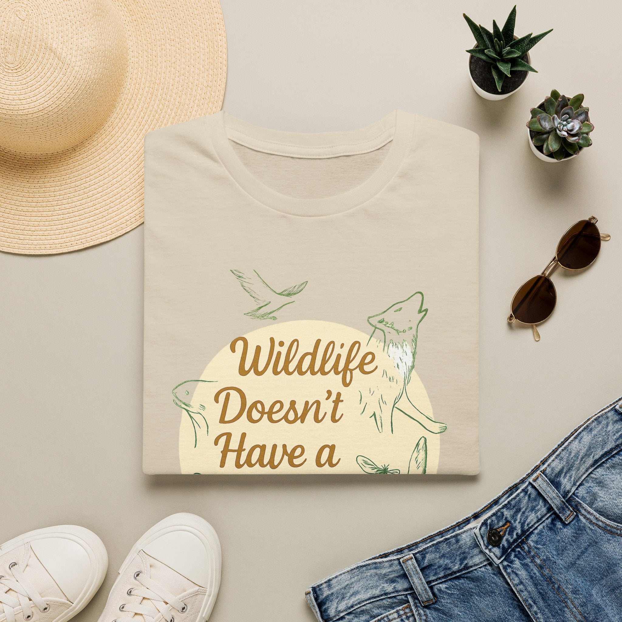 Wildlife Doesn't Have a Voice Be Theirs T-Shirt