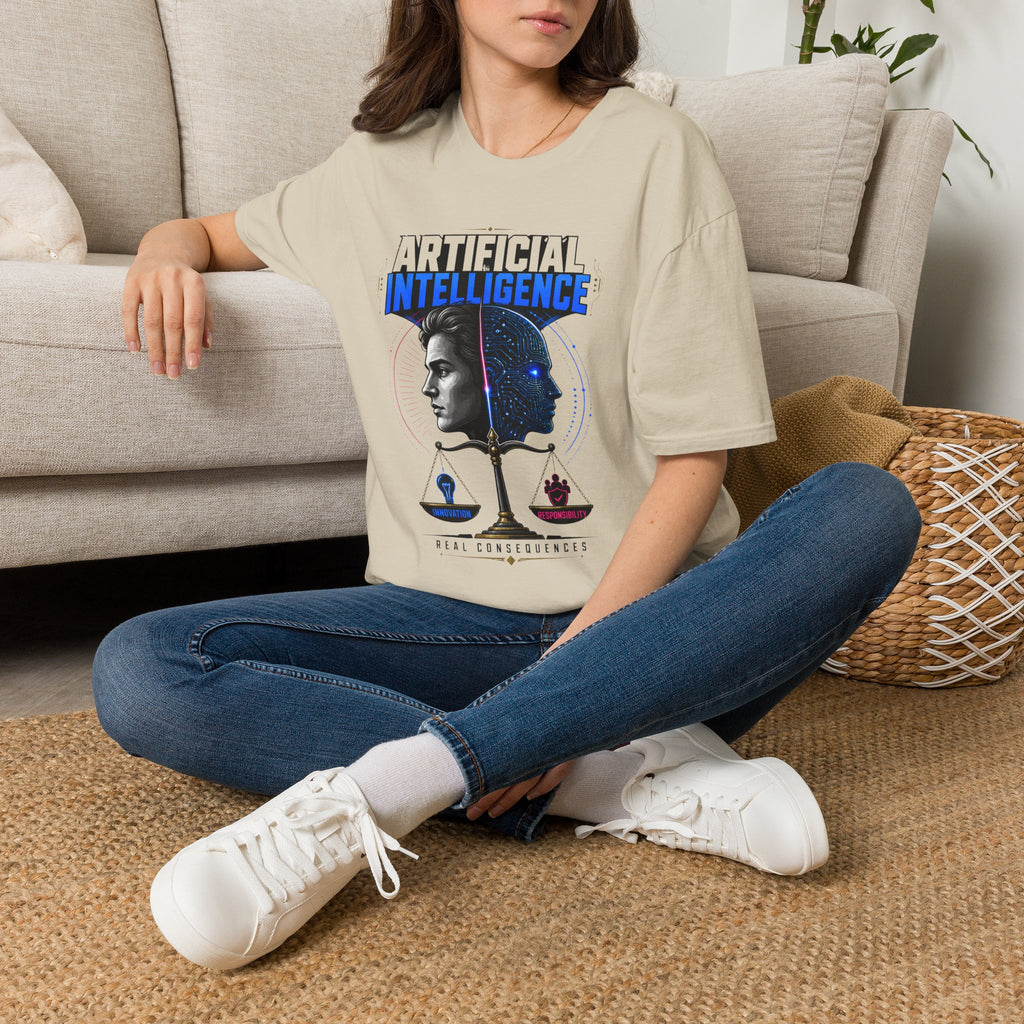 Artificial Intelligence T-Shirt — Futuristic Tech Graphic Tee