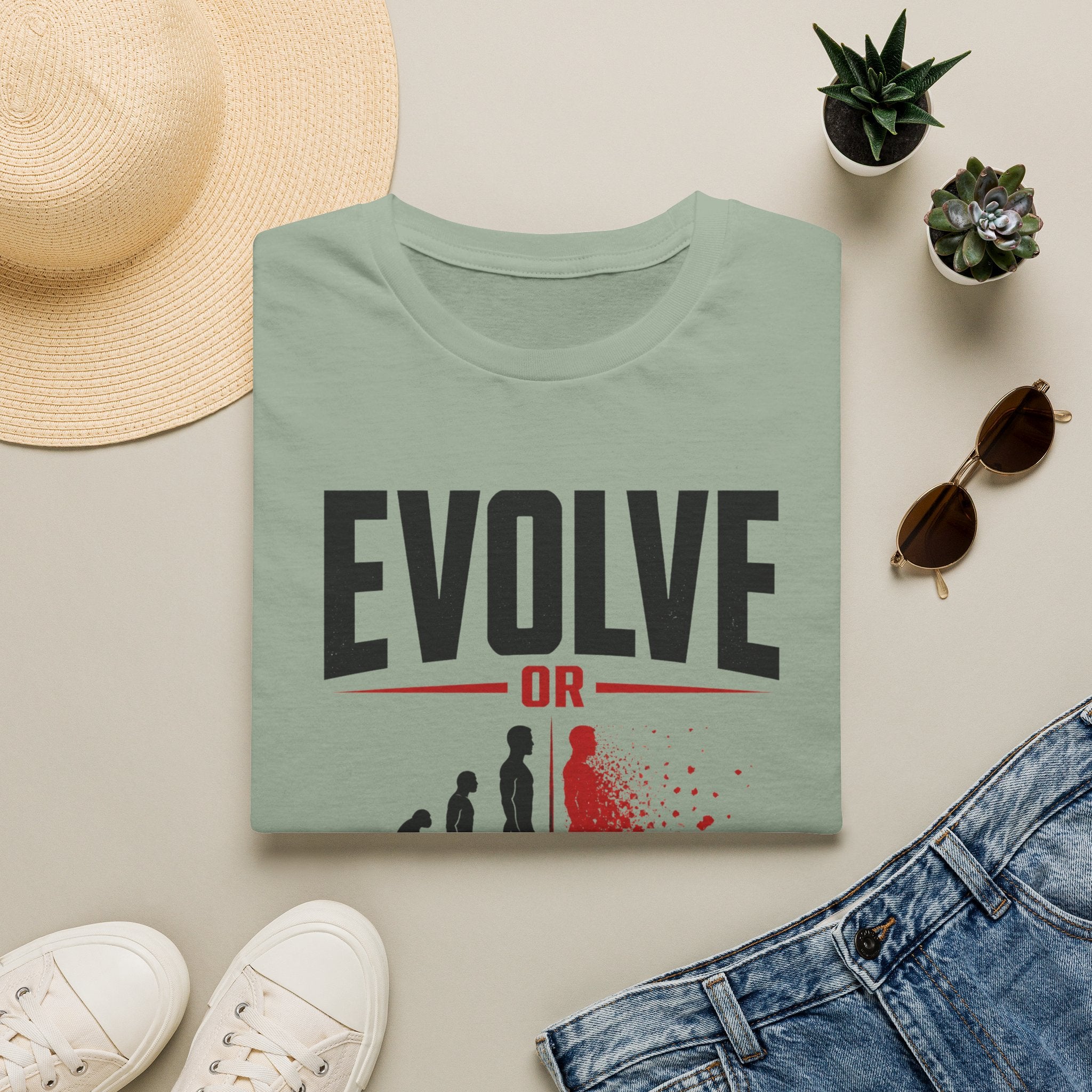 Evolve or Dissolve T-Shirt — Evolution Graphic Tee