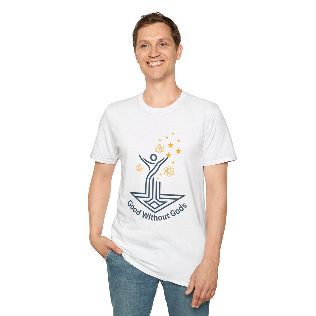 Good Without Gods T-Shirt — Humanist Atheist Inspirational Tee