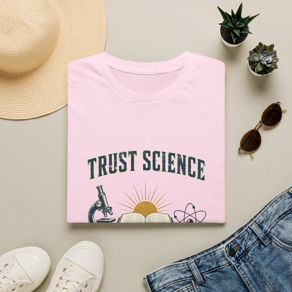 Trust Science T-Shirt — 'Trust Science Not Superstition' Graphic Tee for Science Lovers