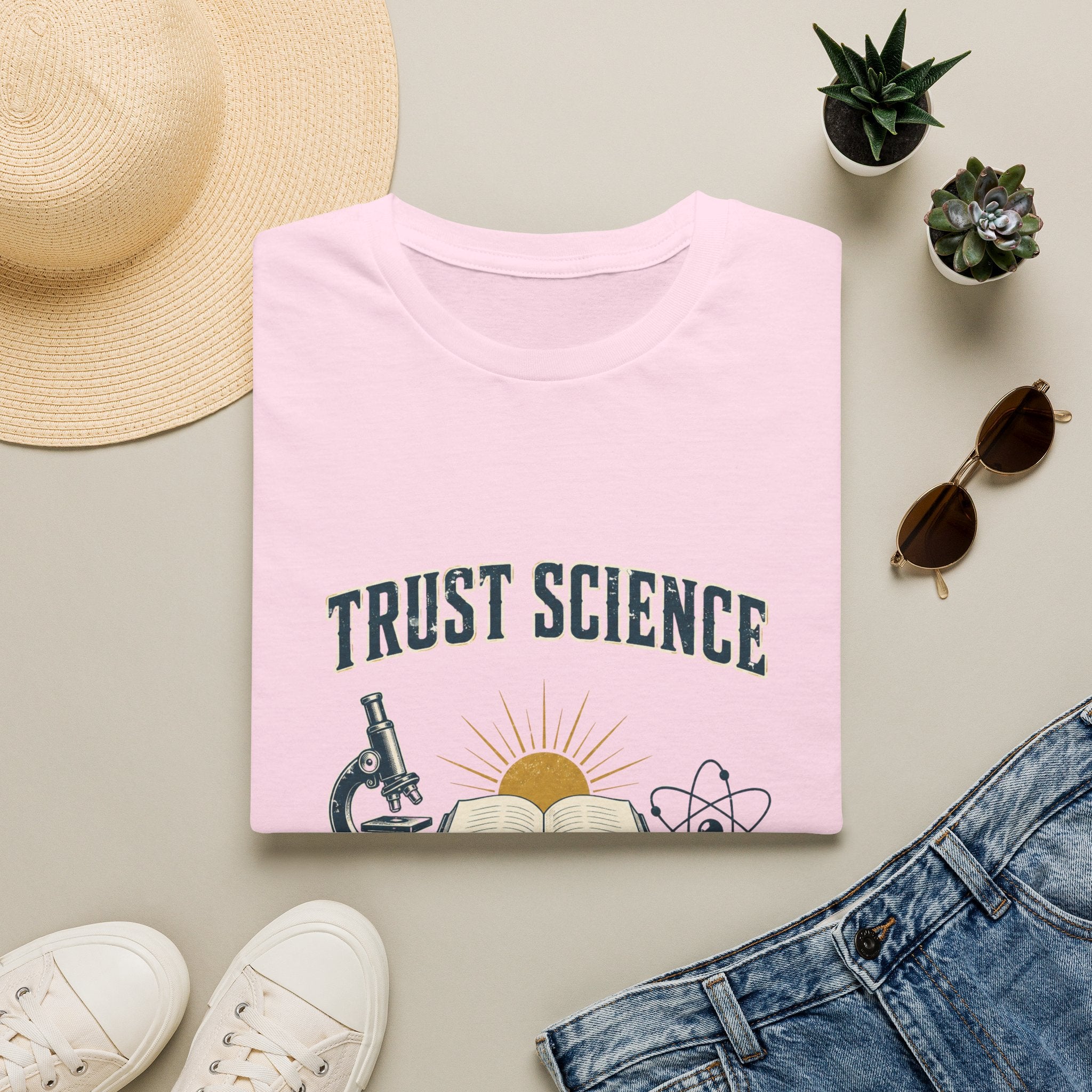 Trust Science T-Shirt — 'Trust Science Not Superstition' Graphic Tee for Science Lovers