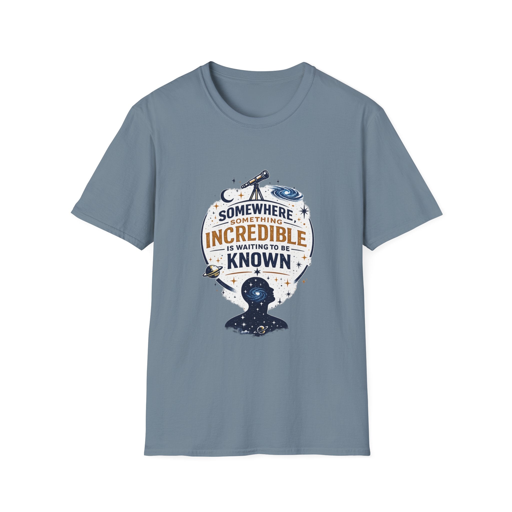 Something Incredible Waiting Unisex Softstyle T-Shirt