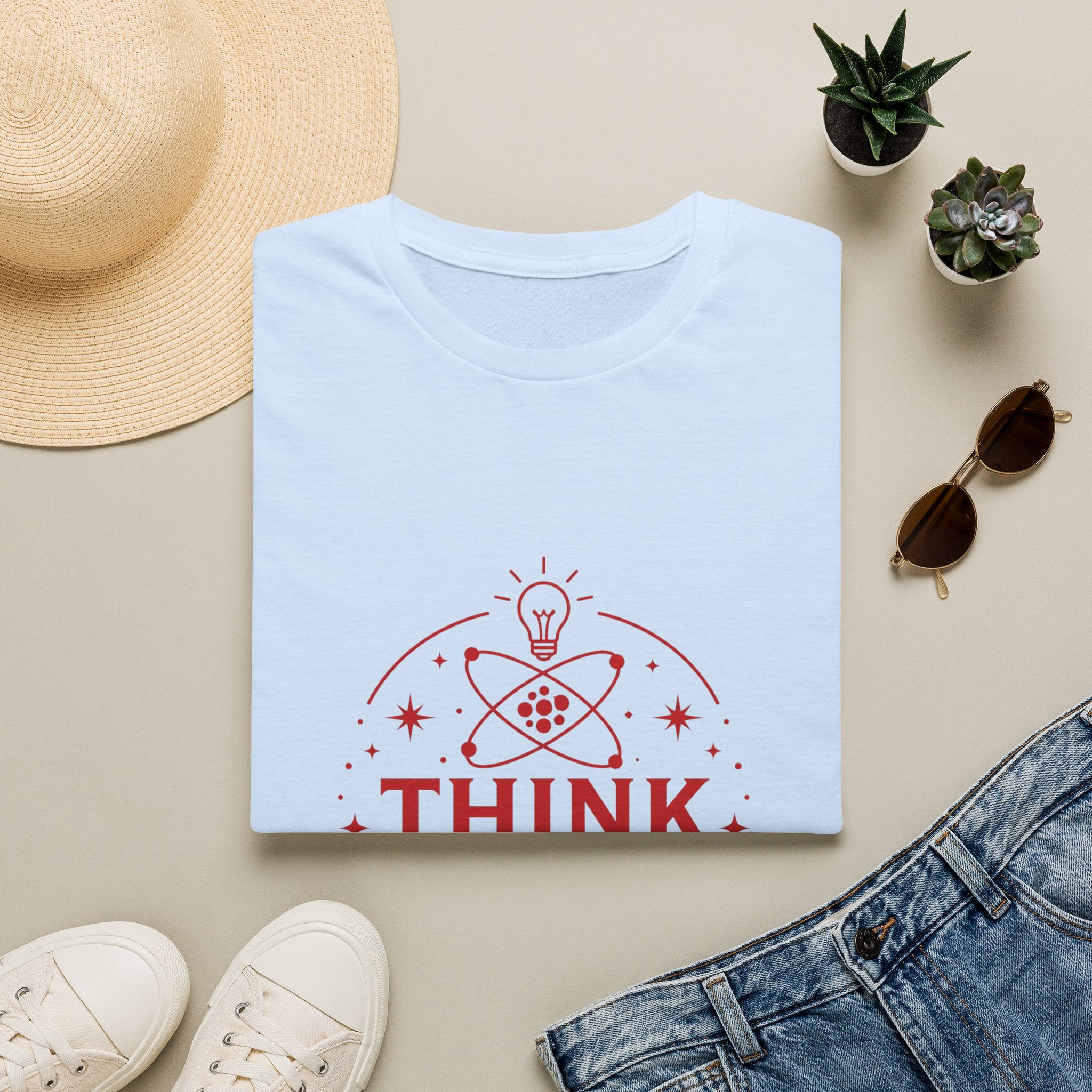 Think For Yourself T-Shirt — Inspirational Science Graphic Tee