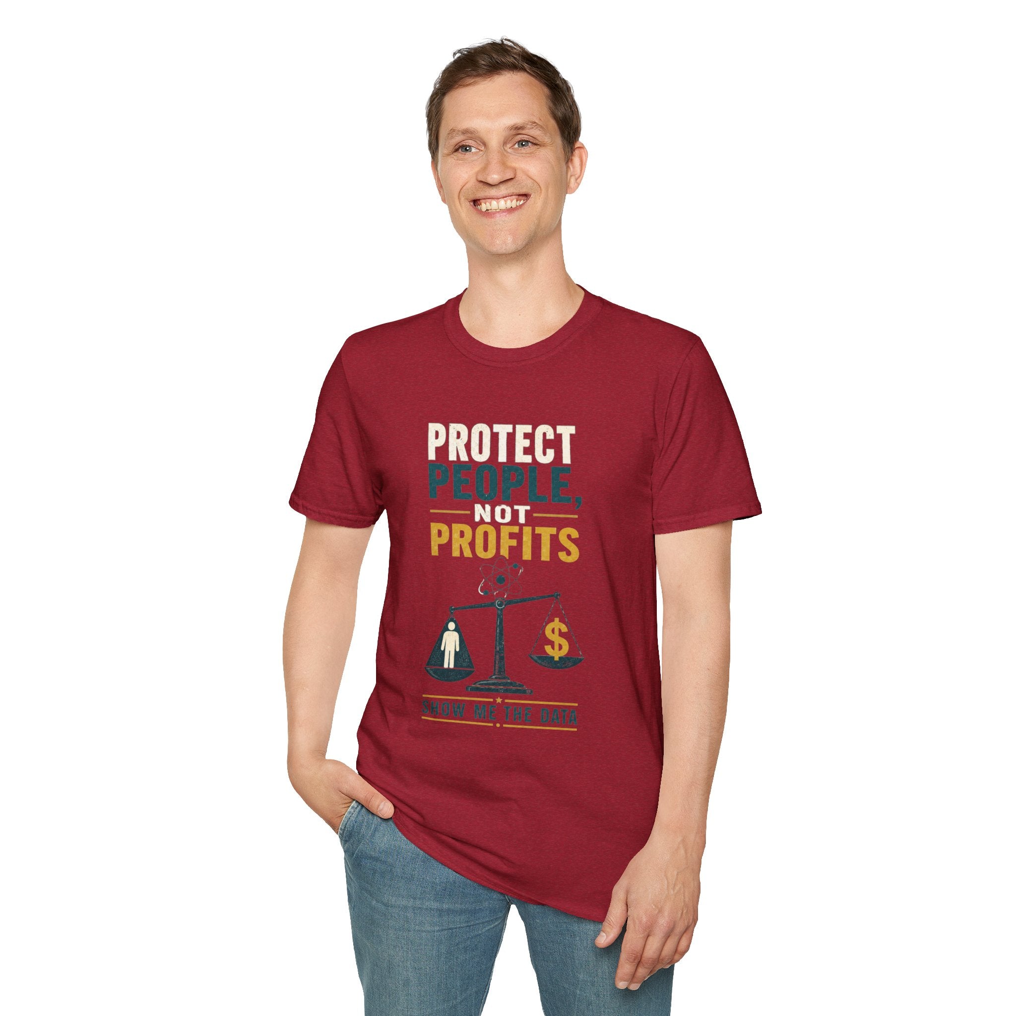 Protect People, Not Profits T-Shirt — Social Justice Healthcare Activist Tee